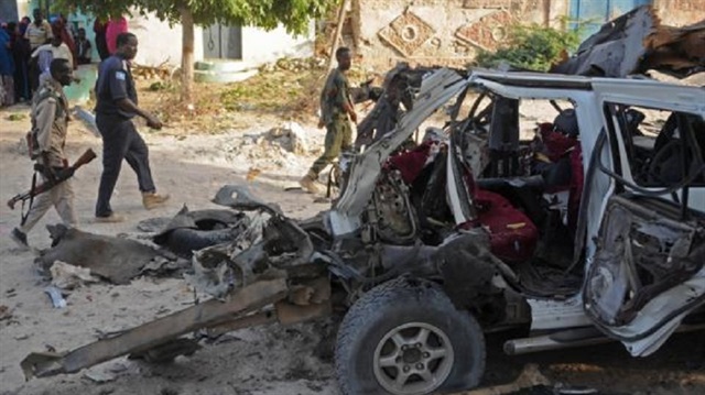 Mogadişu'da polis merkezine saldırı