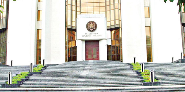 Moldova Cumhurbaşkanlığı binasına Türk eli değdi