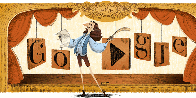 Moliere Google'a Doodle oldu | Molière kimdir?