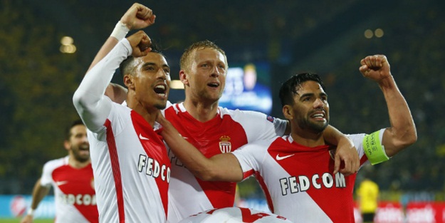 Monaco, Dortmund'u yıktı