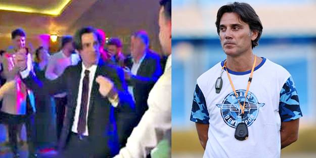 Montella düğünde coştu!