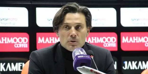 Montella'dan maç sonrası açıklama