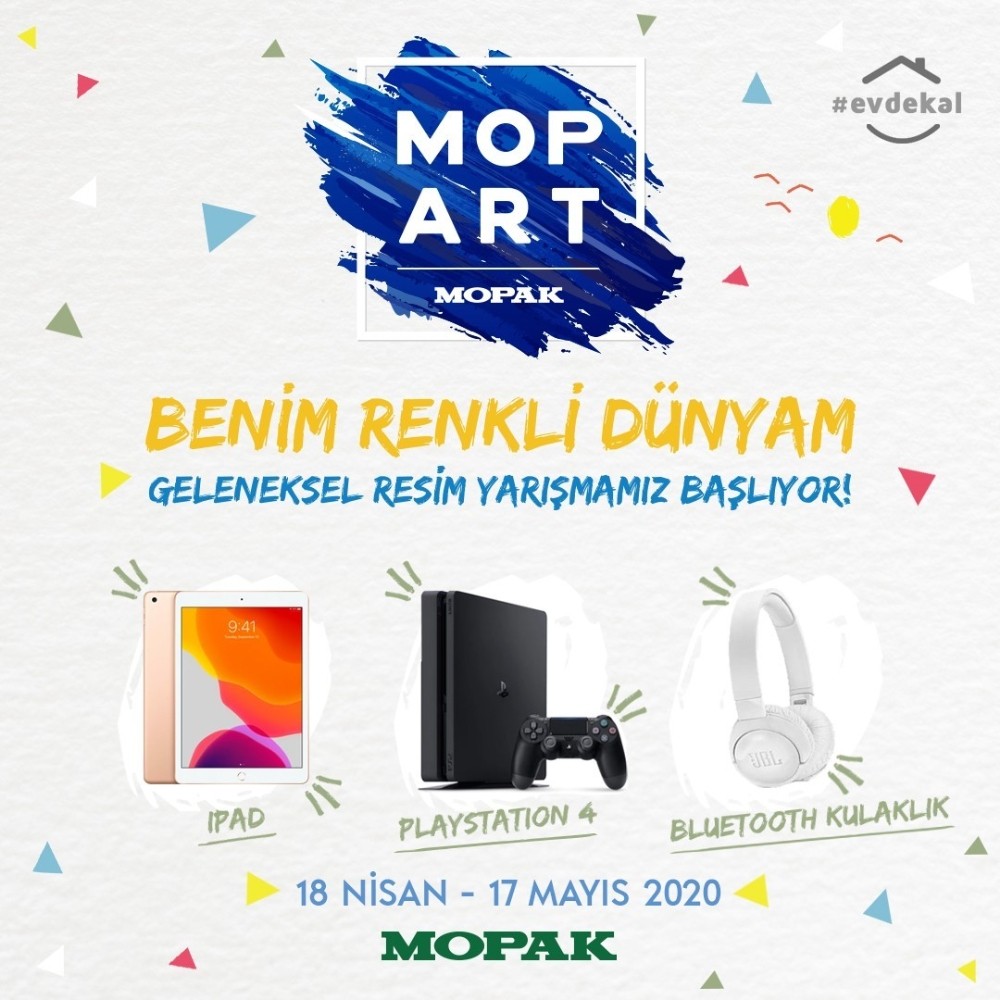MopArt resim yarışması başladı 