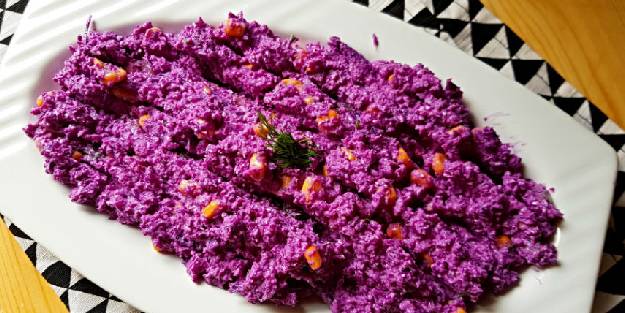 Mor lahana salatası tarifi, nasıl yapılır? Kolay mor lahana salatası tarifi