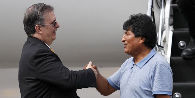 Morales'e Meksika sahip çıktı!