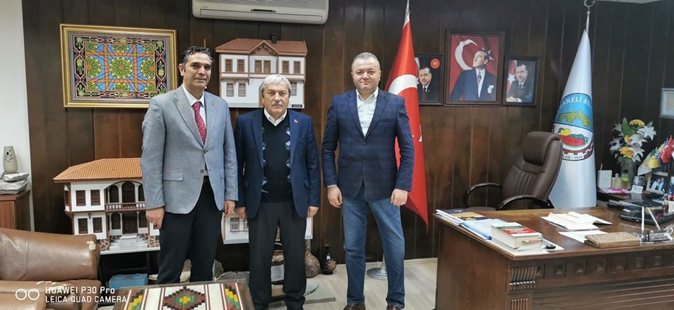 Moripek’ten Başkan Şahin’e ziyaret 