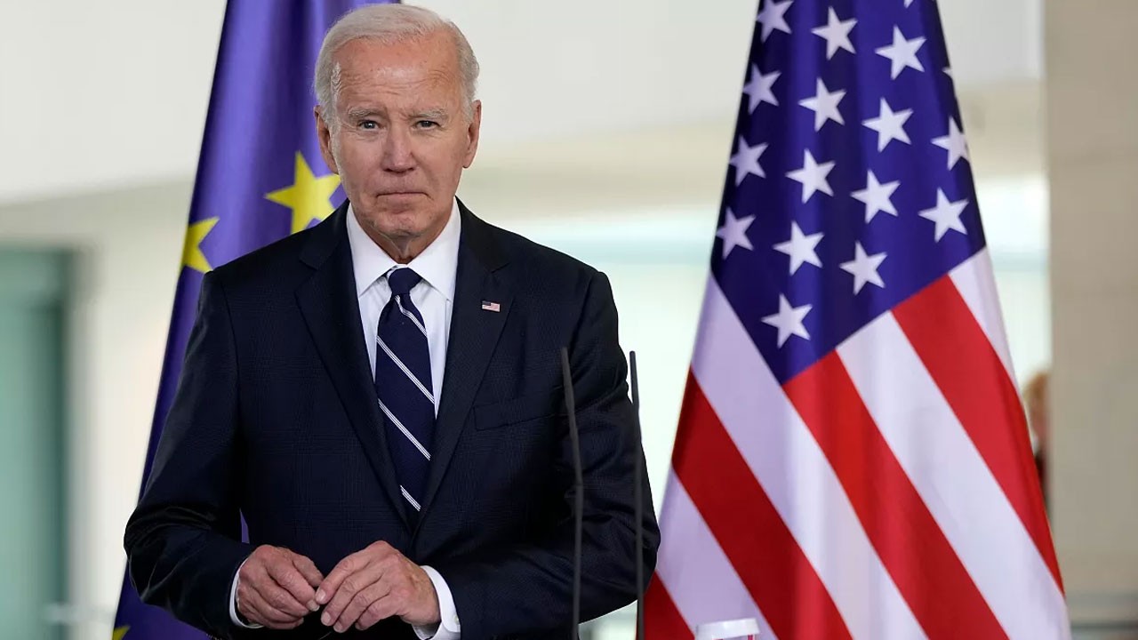 Moruk Biden'dan dalga geçer gibi Gazze açıklaması