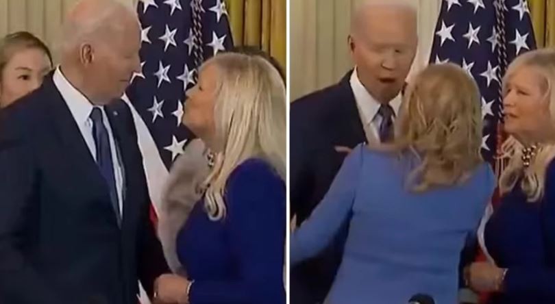 Moruk Biden'ın kafa gitmiş! Eşini de karıştırdı