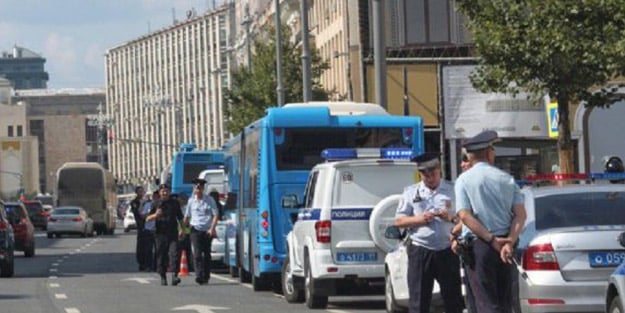 Moskova'da gözaltı sayısı 600 oldu