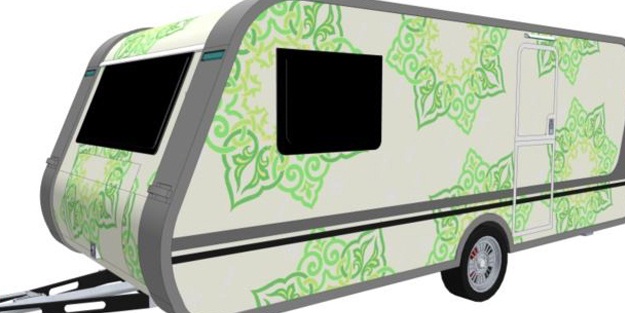 İşte seyyar mescid