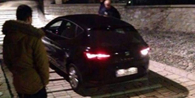 Orayı arabayla geçmek isteyen Türk Bosna'yı karıştırdı!