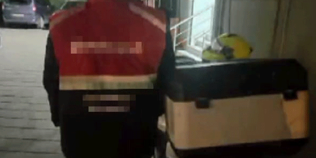 Motokurye kılığına giren torbacı yakalandı