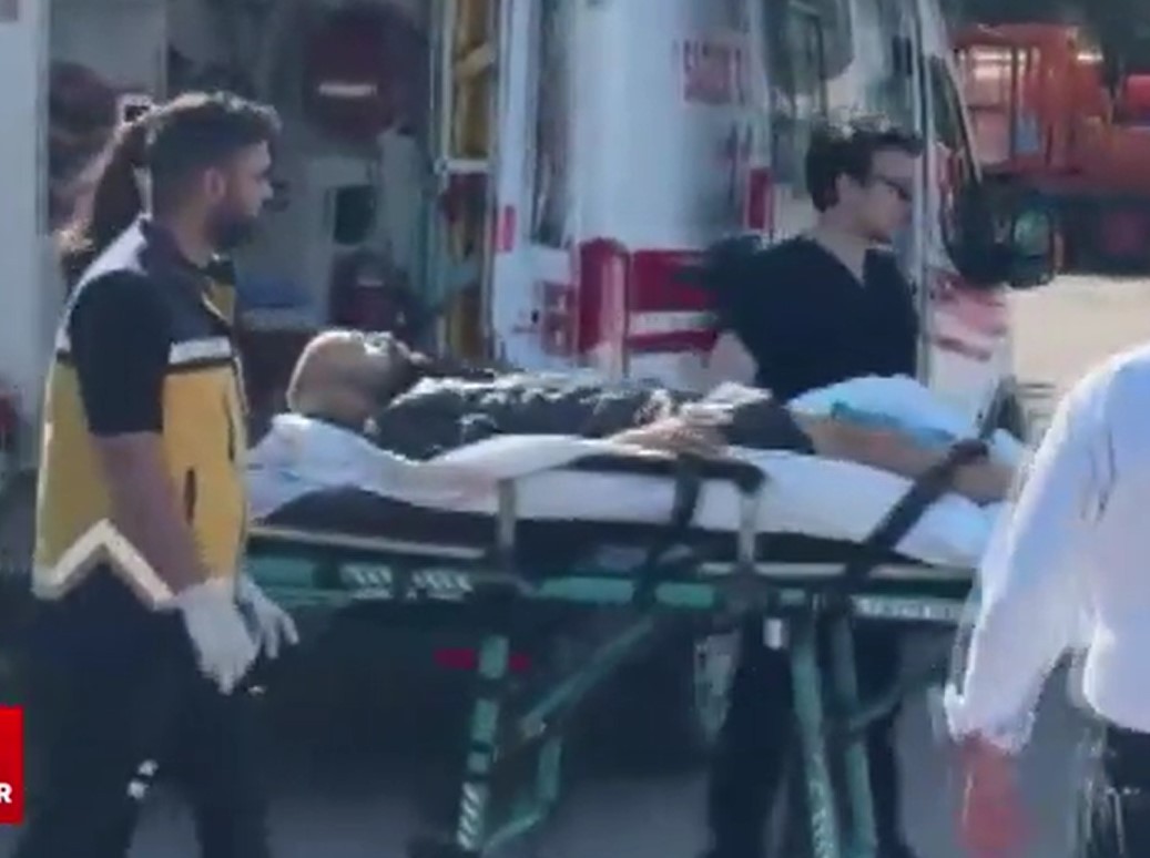 Motorlu testere bacağını kopardı!