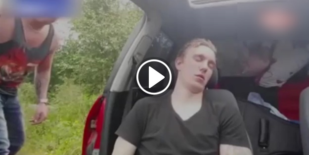 Motorlu testere dehşeti kamerada!