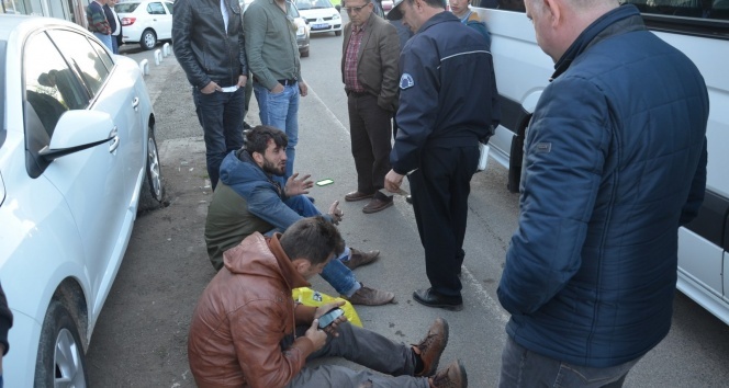 Motosiklet kazası: 2 yaralı