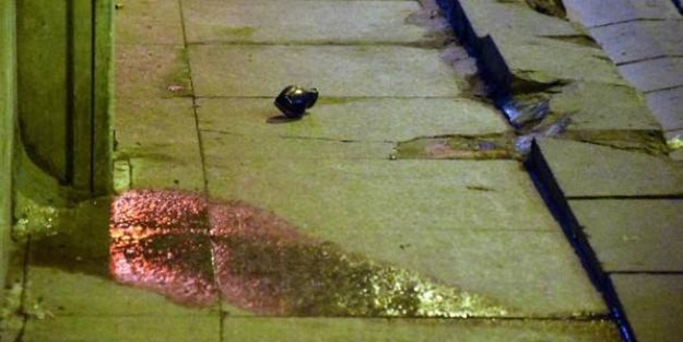 Motosiklet sinyali el bombası sanıldı