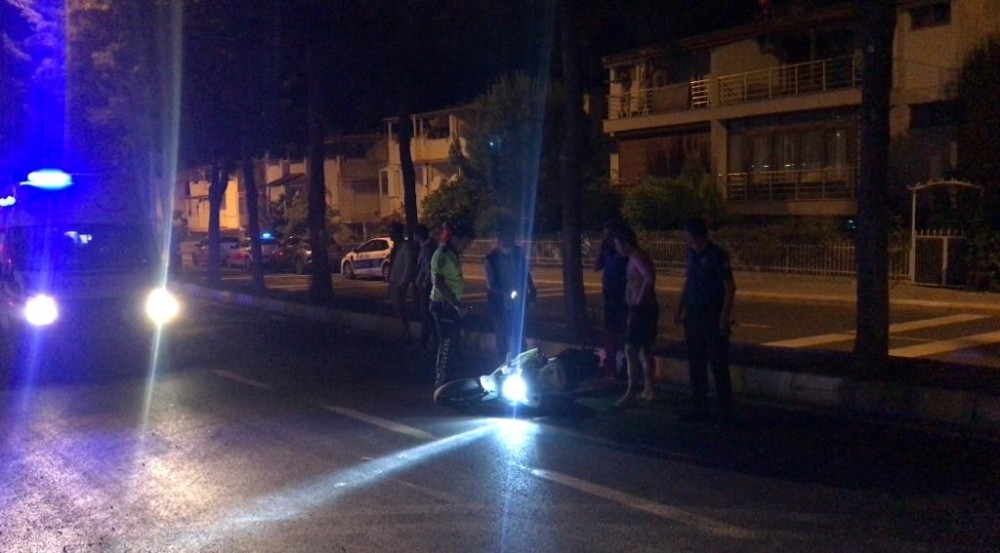 Motosiklet sürücüsü hayatını kaybetti 