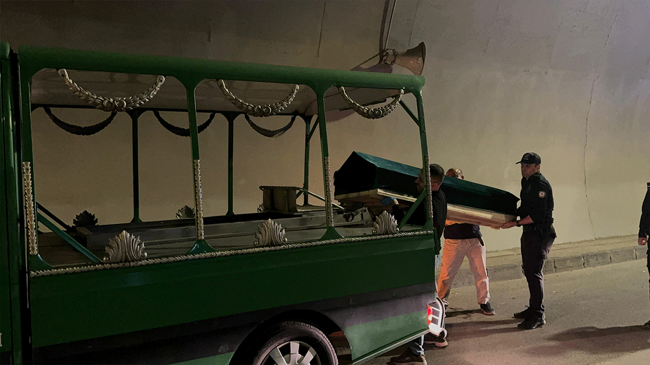 Motosiklet sürücüsünün feci ölümü