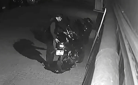 Motosikleti çalan hırsız yakalandı: Savunması pes dedirtti