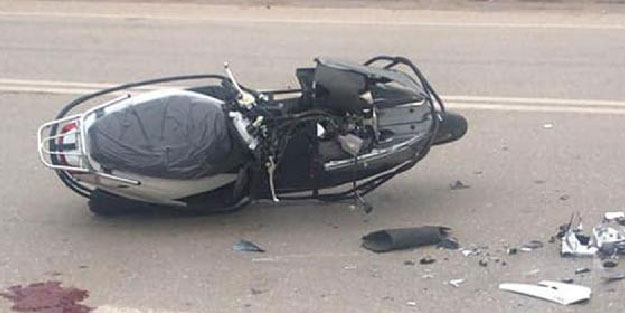 Motosikletiyle kaza yapan banka çalışanı öldü