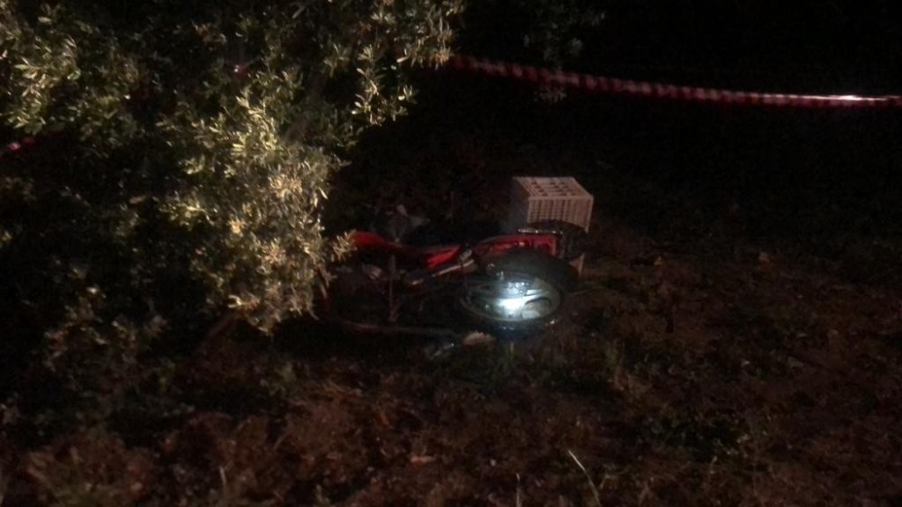 Motosikletle domuza çarpan vatandaş hayatını kaybetti 