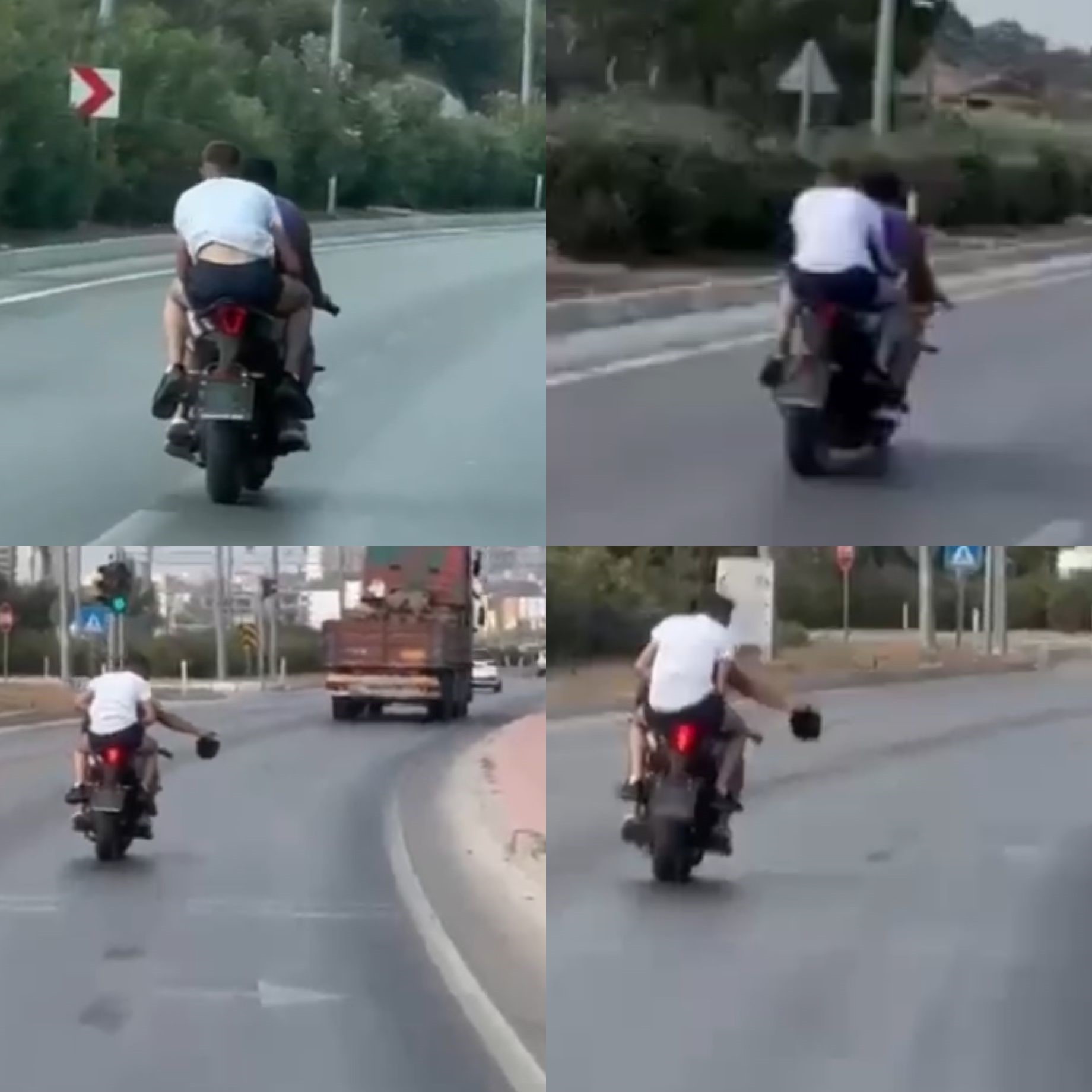 Motosikletle kapkaç yapan şahıslar yakalandı