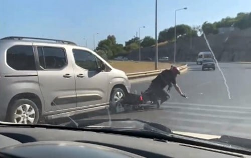 Motosikletliye kasten çarpıp kaçan sürücüye ağır ceza