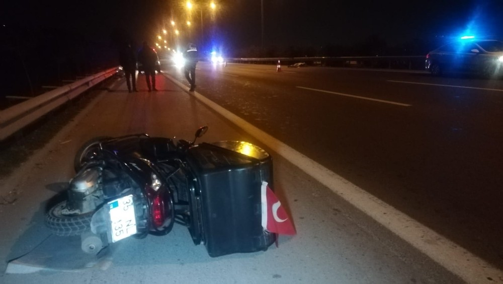 Motosikletten düşen genç hayatını kaybetti 