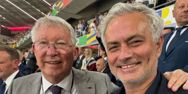 Mourinho ve Ferguson’un fotoğrafında sürpriz isim