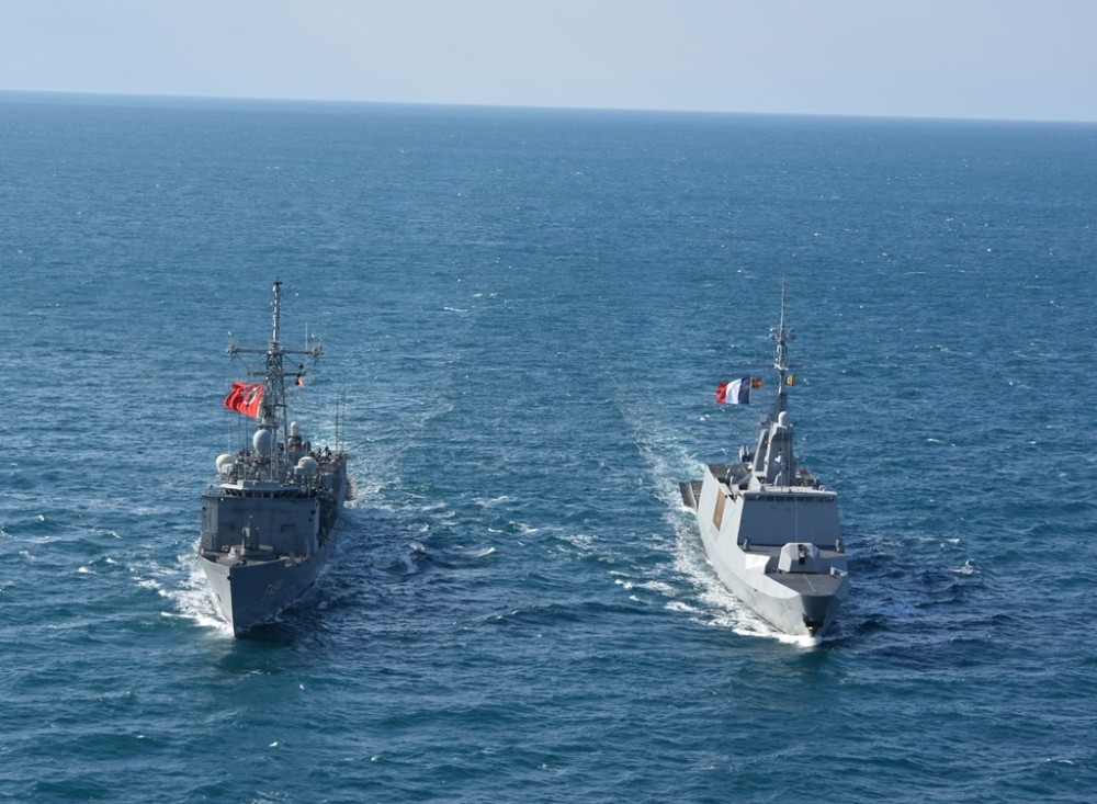 MSB: “Doğu Akdeniz’de Fransız fırkateyni ile geçiş eğitimleri icra edildi” 
