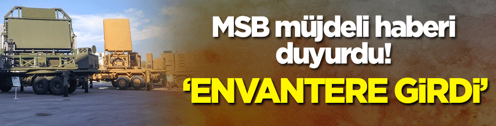 MSB müjdeli haberi duyurdu! 