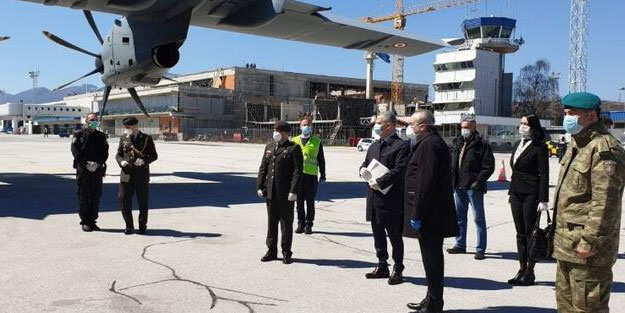MSB: Sağlık malzemelerini taşıyan uçağımız Bosna Hersek’e ulaştı