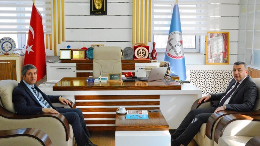 MTB Başkanı Özcan’dan Müdür Tatlı’ya ziyaret 