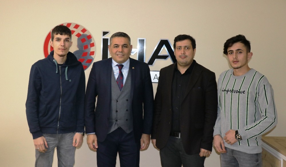 MTSO Başkanı Sadıkoğlu İHA’yı ziyaret etti 