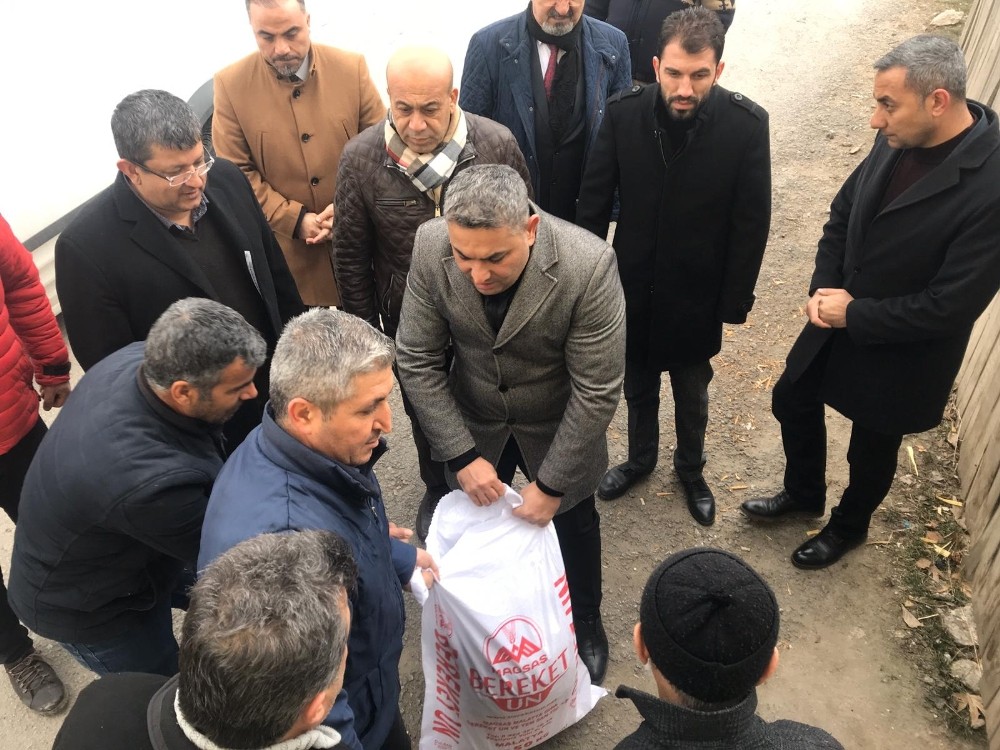 MTSO depremzedelere yardım yaptı 