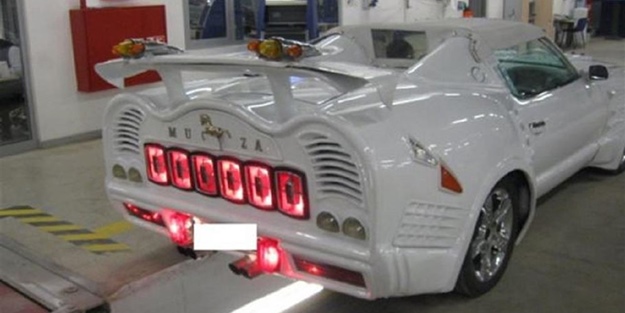 Muayeneye gelen sıra dışı araçlar