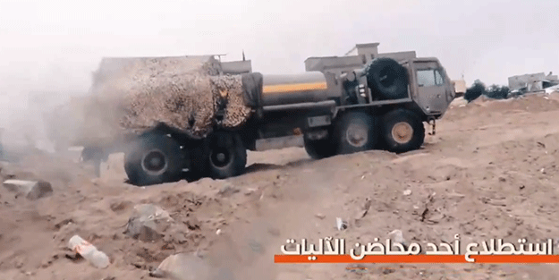 Mücahid Kassam siyonistlere göz açtırmıyor! 2 askeri tırı bırakıp kaçtılar