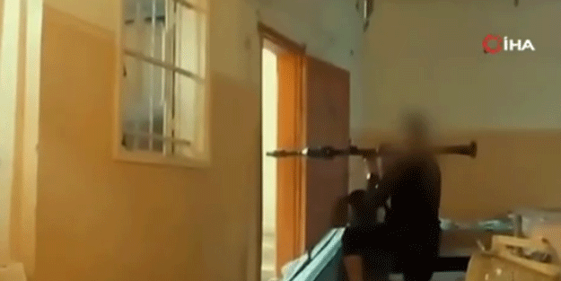 Mücahid Kassam siyonistlerin tankını böyle vurdu!