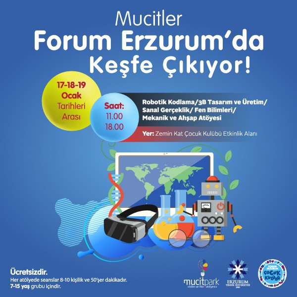 Mucitler Forum Erzurum’da buluşuyor 