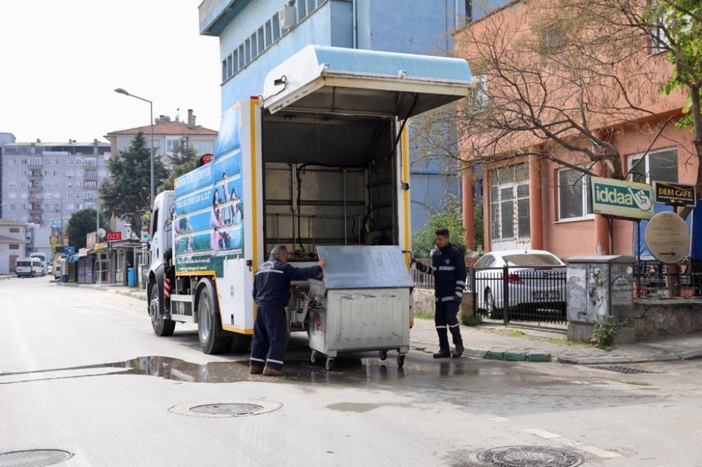 Mudanya Belediyesi’nden karantina seferberliği 