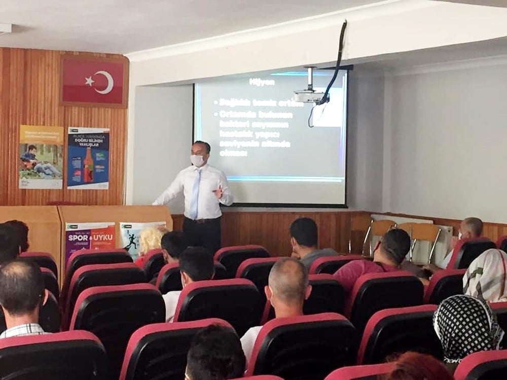Mudanya Esnaf Odasından hijyen kursu 