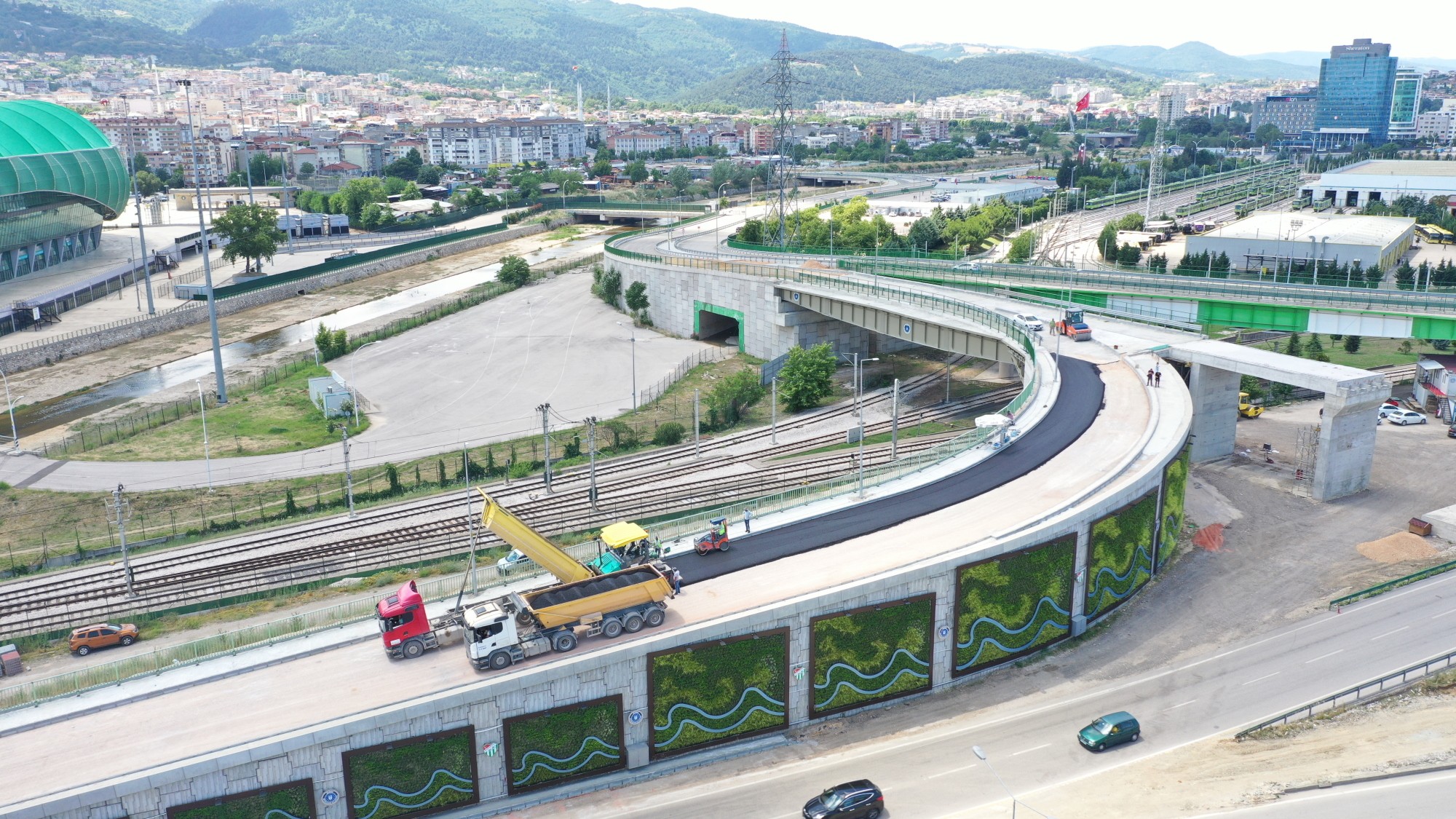 Mudanya Kavşağı’nda çalışmalar hızlandı