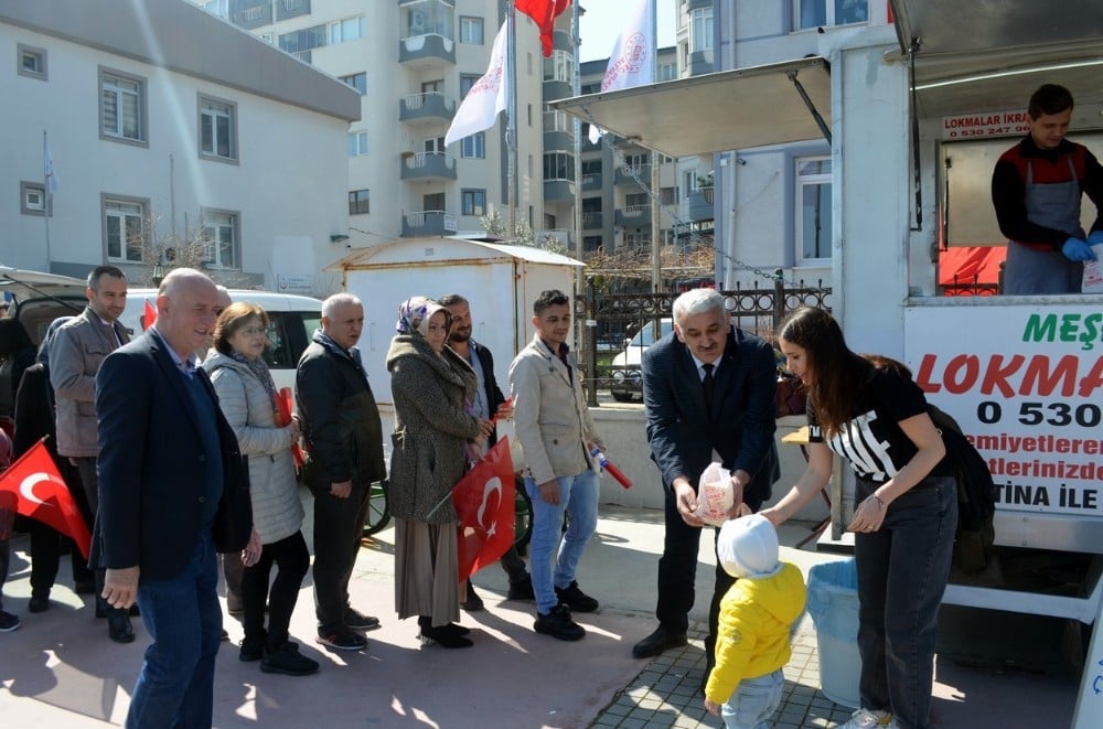 Mudanya Liman Başkanlığından şehitlere lokma 