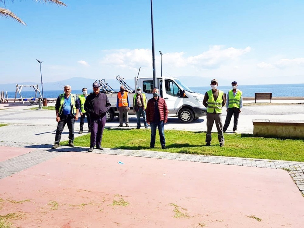 Mudanya sahilleri Bursa Büyükşehir Belediyesi’yle güzelleşiyor 