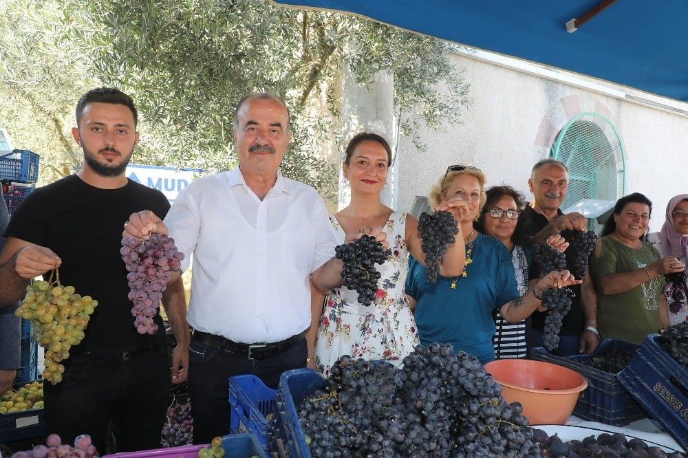 Mudanya’da bağbozumu şenliği yapıldı 