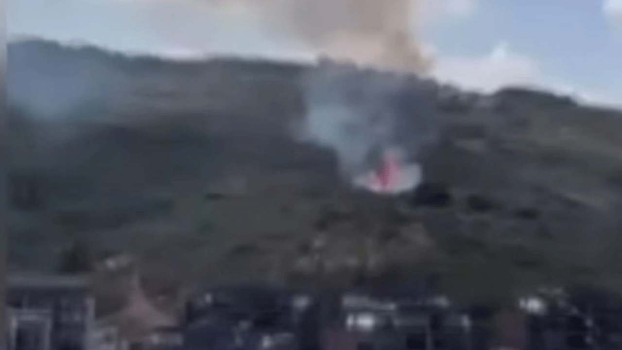 Mudanya'da korkutan yangın!