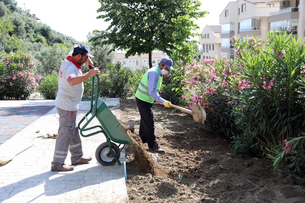 Mudanya’da yaz temizliği devam ediyor 