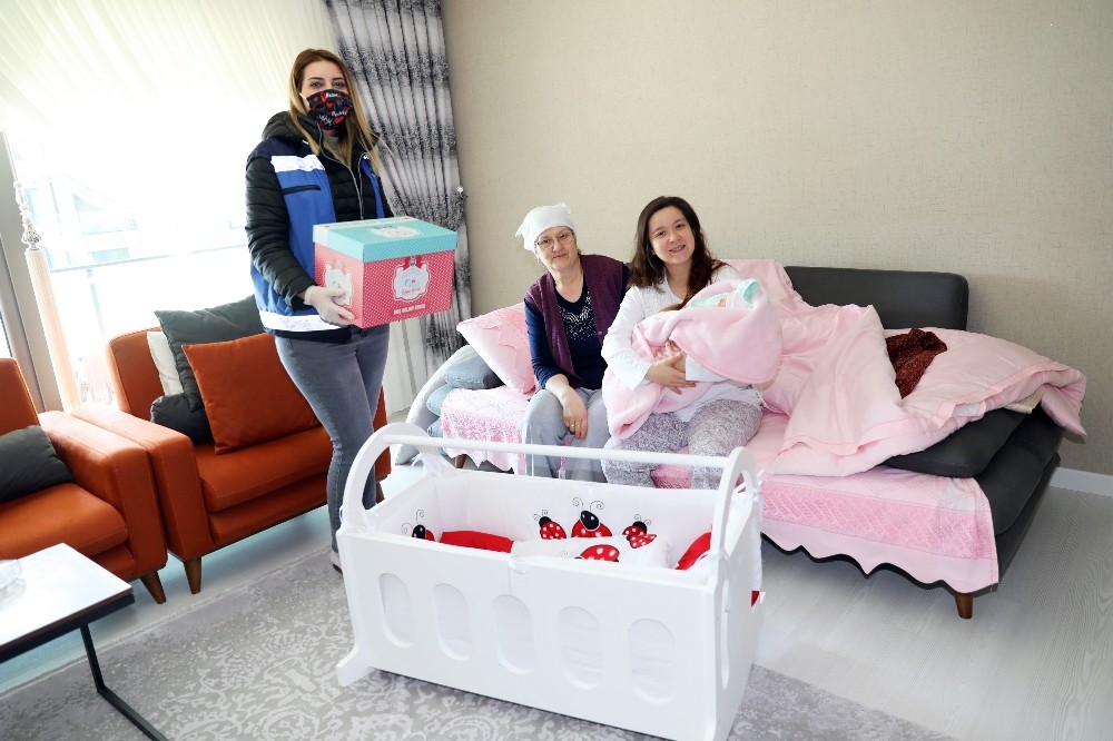 Mudanya’nın ’Uğur Böceği’ projesinden hoş geldin sürprizi 