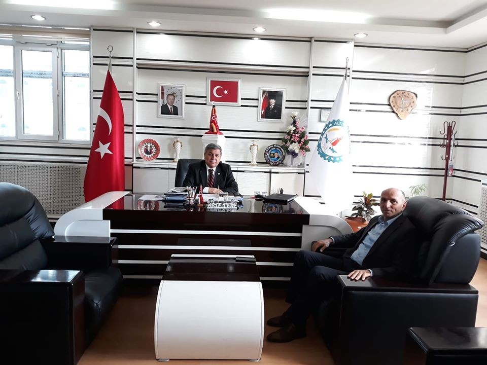 Müdür Hasan Keskin’den Altıntaş ziyareti 