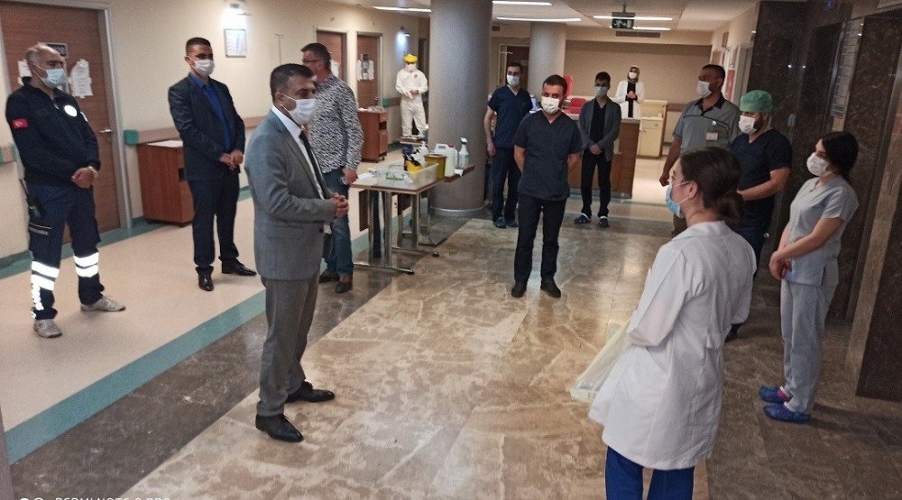 Müdür Sünnetçioğlu’ndan bayram ziyaretleri 